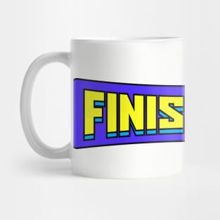 Finish Him Fun Retro gaming Video games Mug